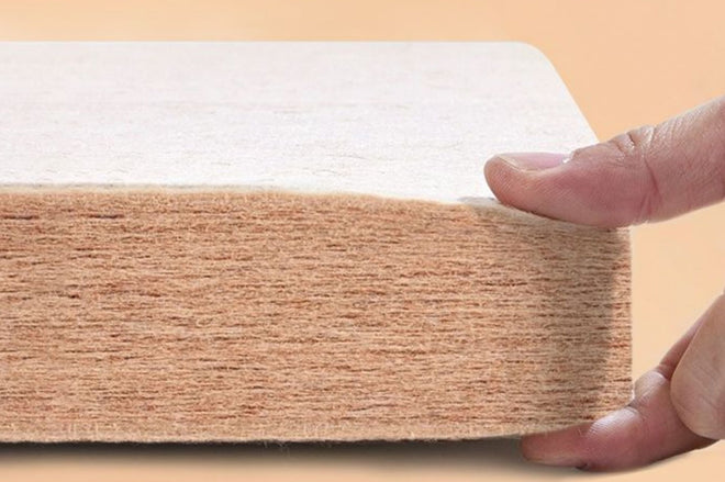 Jute fiber mattress comfort layer