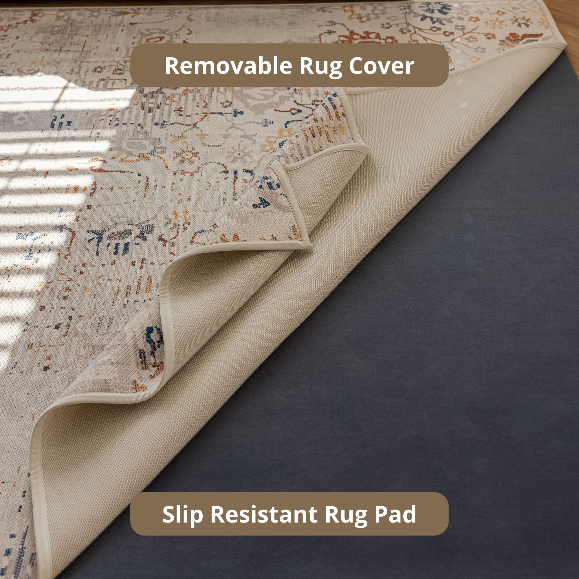 Oasis rug beige