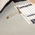 Oboe washable rug white