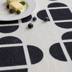 Octave washable rug black