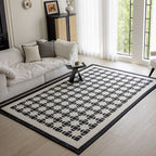 Octave washable rug black