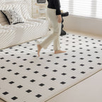 Ode washable rug white