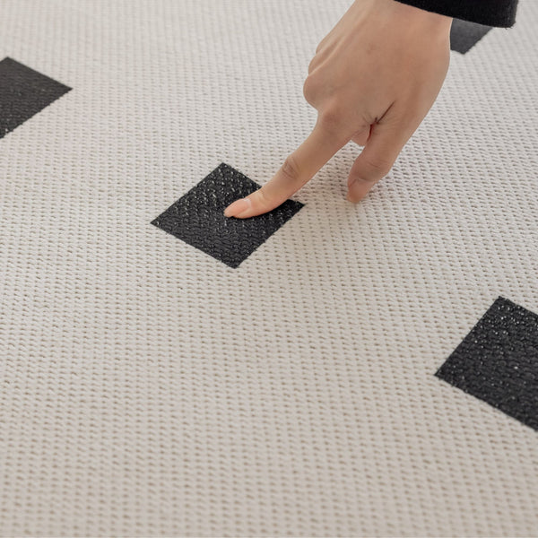 Ode washable rug white
