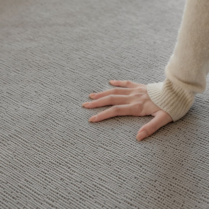 odeon washable rug grey