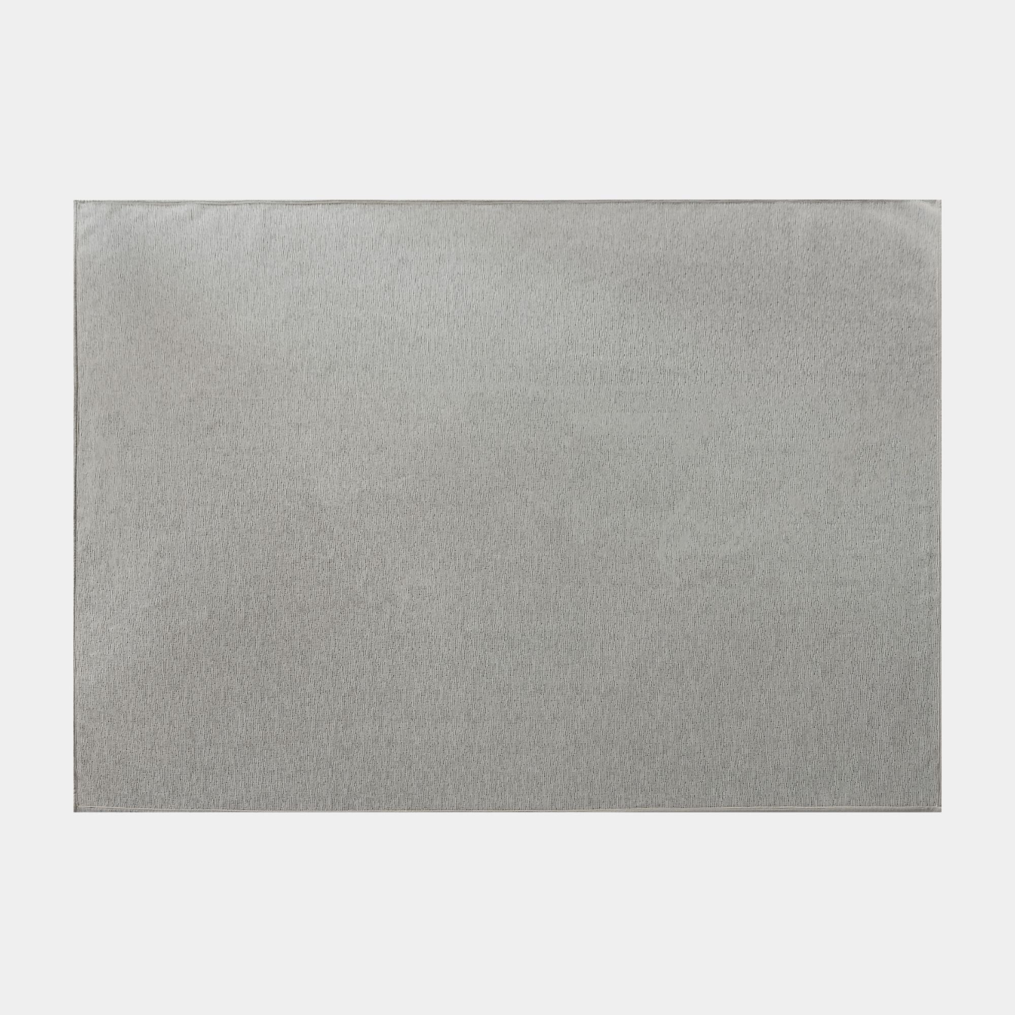 odeon washable rug grey
