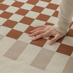 odette washable rug beige