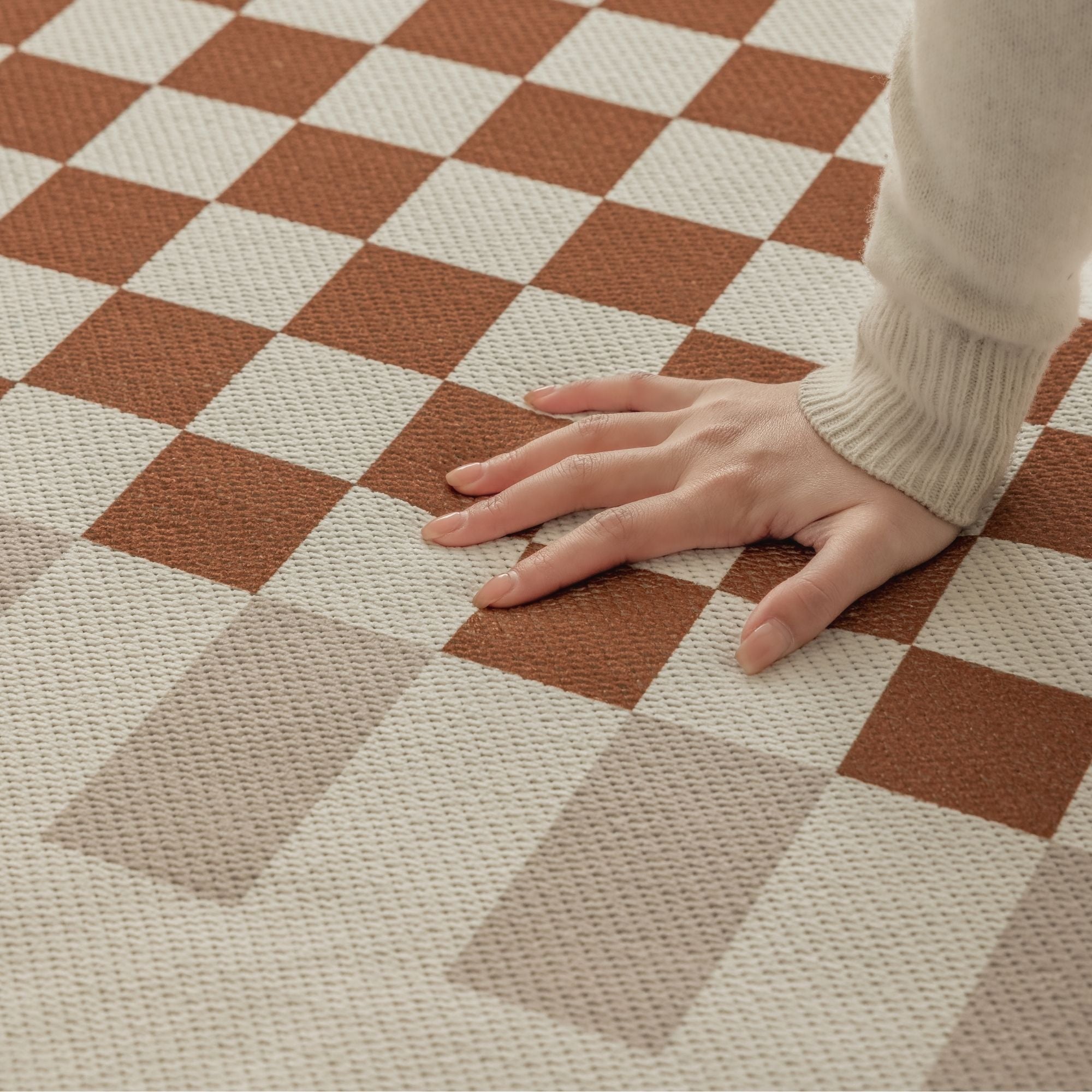 odette washable rug beige