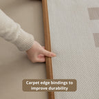 odette washable rug beige