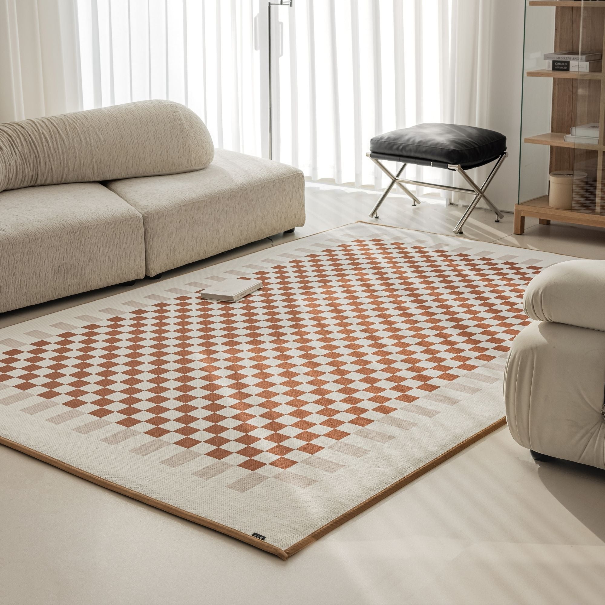 odette washable rug beige