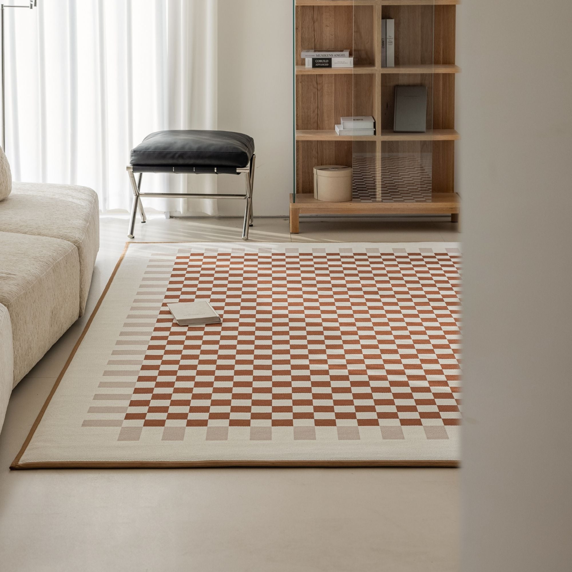 odette washable rug beige