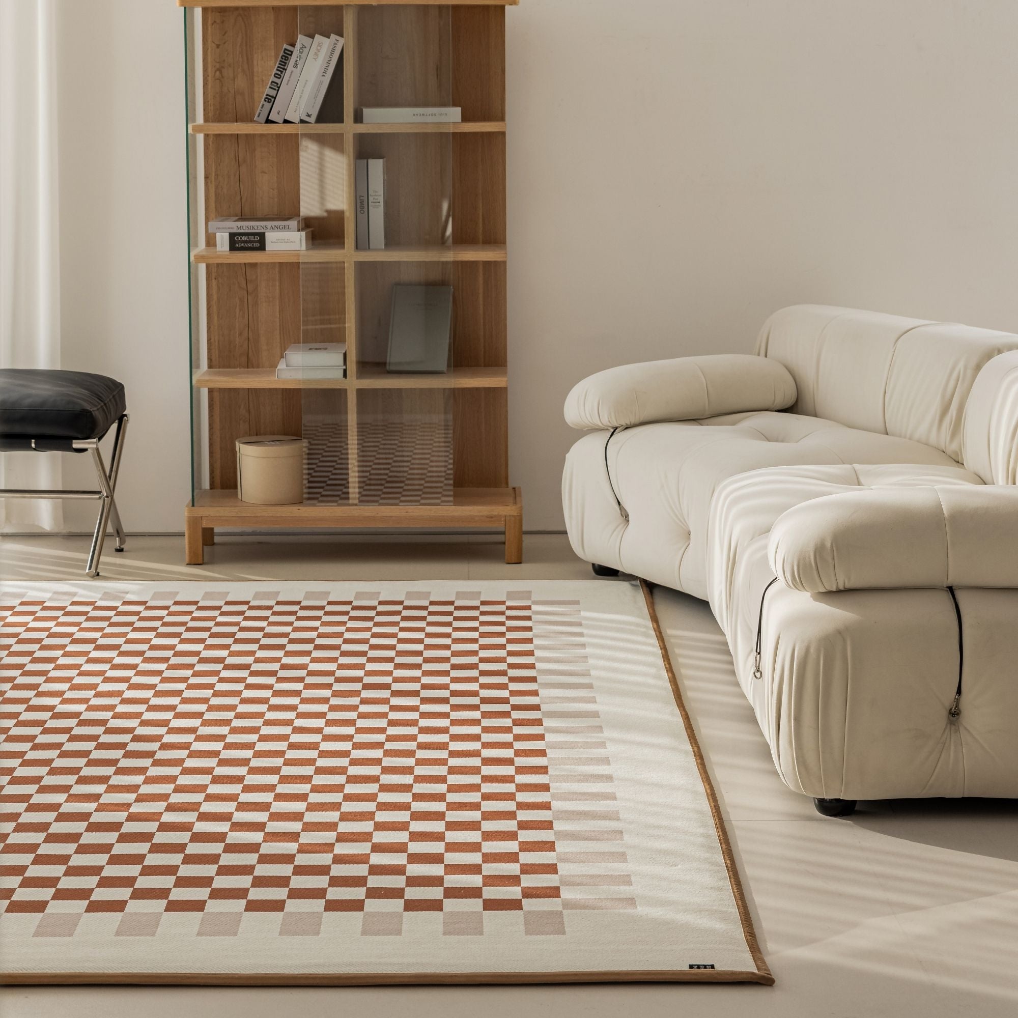 odette washable rug beige