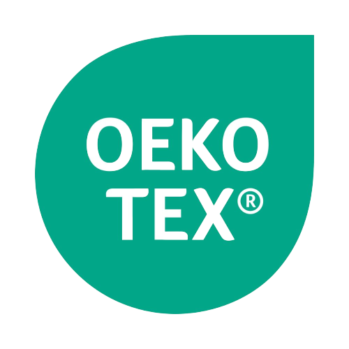 Our fabrics are all Oeko-Tex certified and free from harmful substances