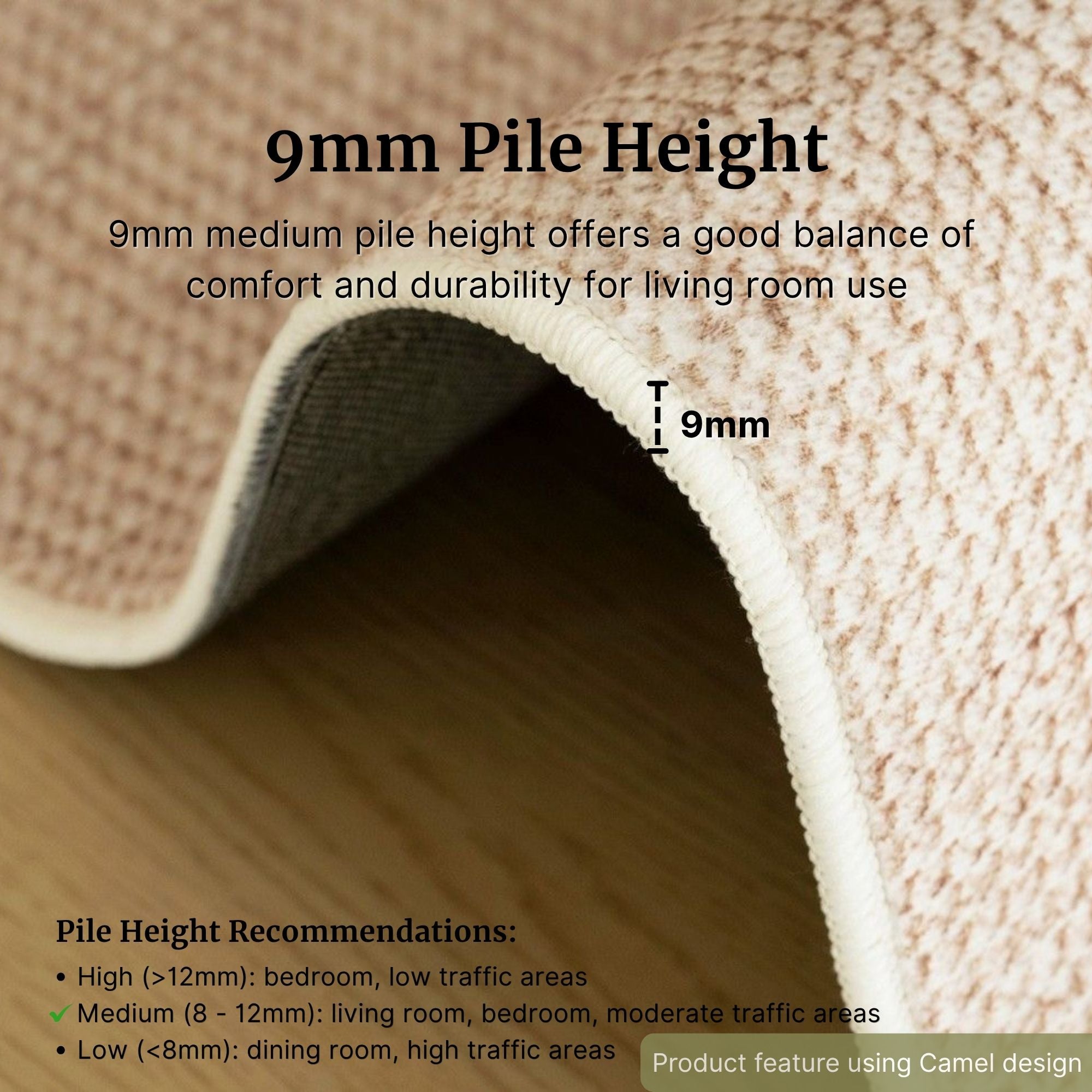 Olivia Water Resistant Rug | Cozylant | Singapore