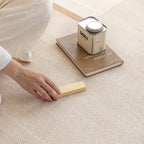 Orion beige washable rug