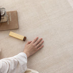 Orion beige washable rug
