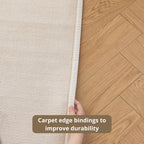 Orion beige washable rug