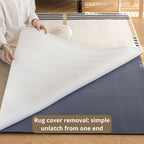 Orion beige washable rug