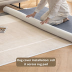 Orion beige washable rug
