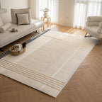 Orion beige washable rug
