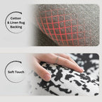 Oscar modern water resistant rug
