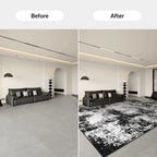 Oscar modern water resistant rug