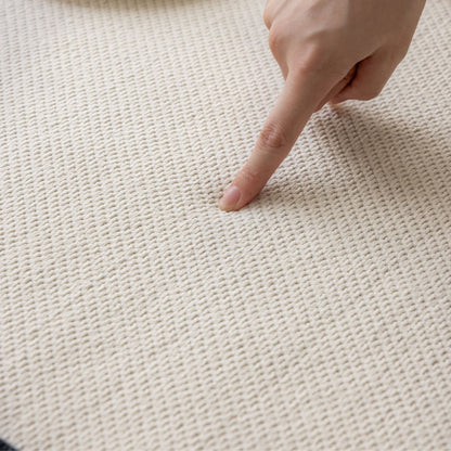 Osman washable rug white