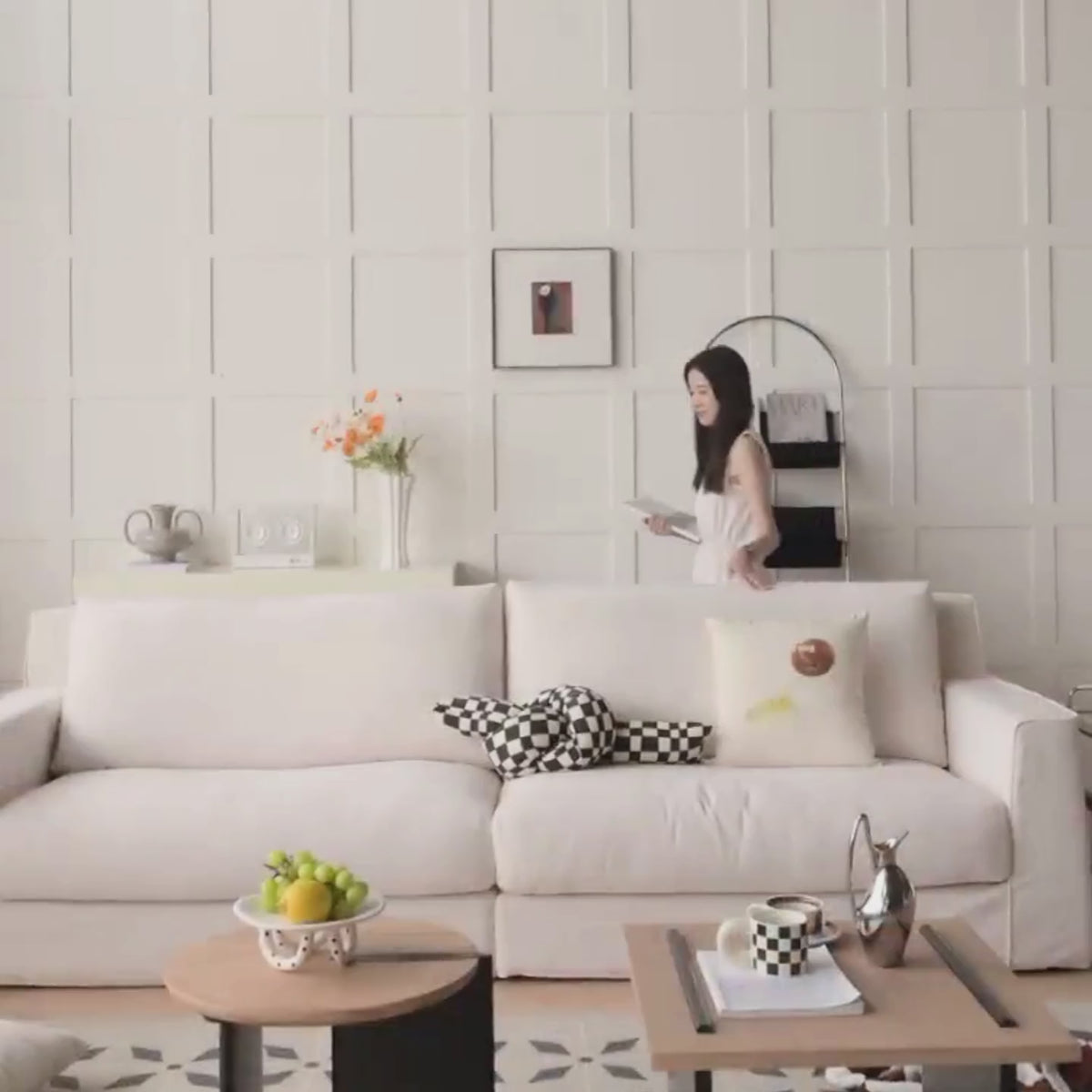 Comfort Fabric Sofa