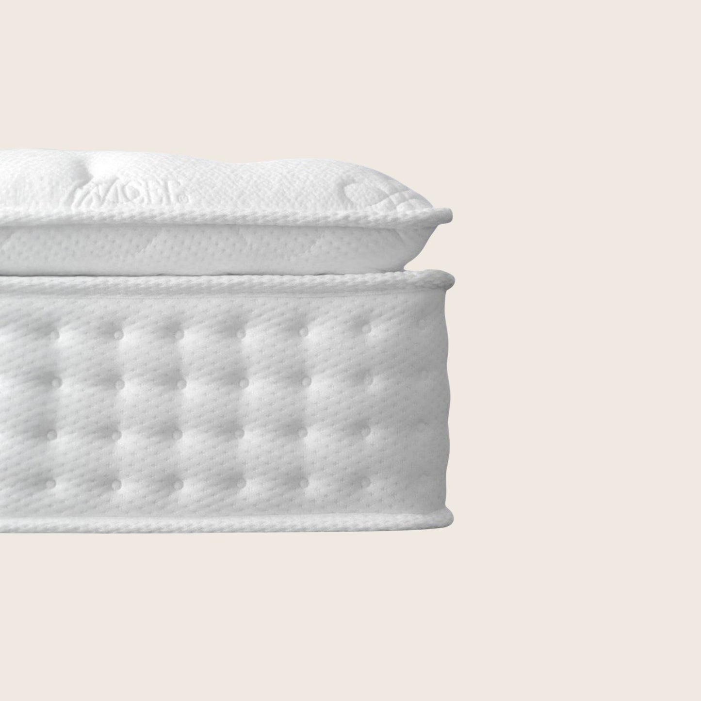 serenity mattress side view close up