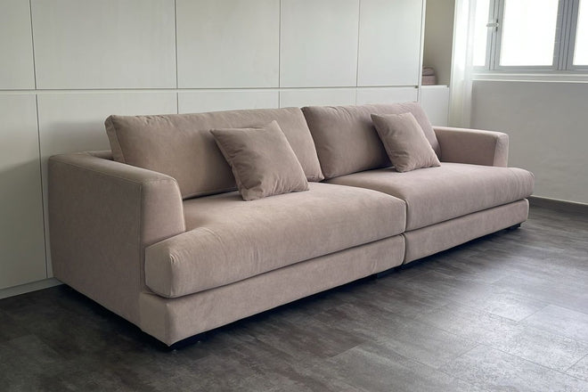 Christy 280cm Brown Fabric Sofa Richard Ong | May 25