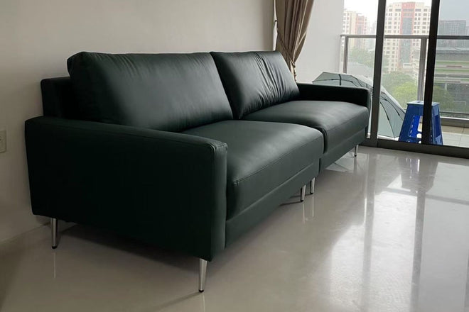 Coach 240cm Dark Green (Dias 30) Faux Leather Sofa Fumikatsu Kurosawa | Mar 25