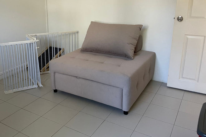 Candy 105cm Grey Fabric Sofa Bed Xena | June 25