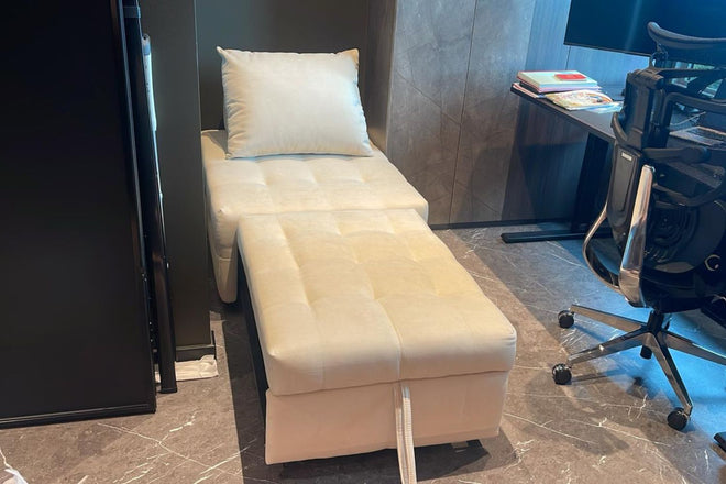 Candy 85cm Beige Fabric Sofa Bed Xanthus Tong | Oct 24