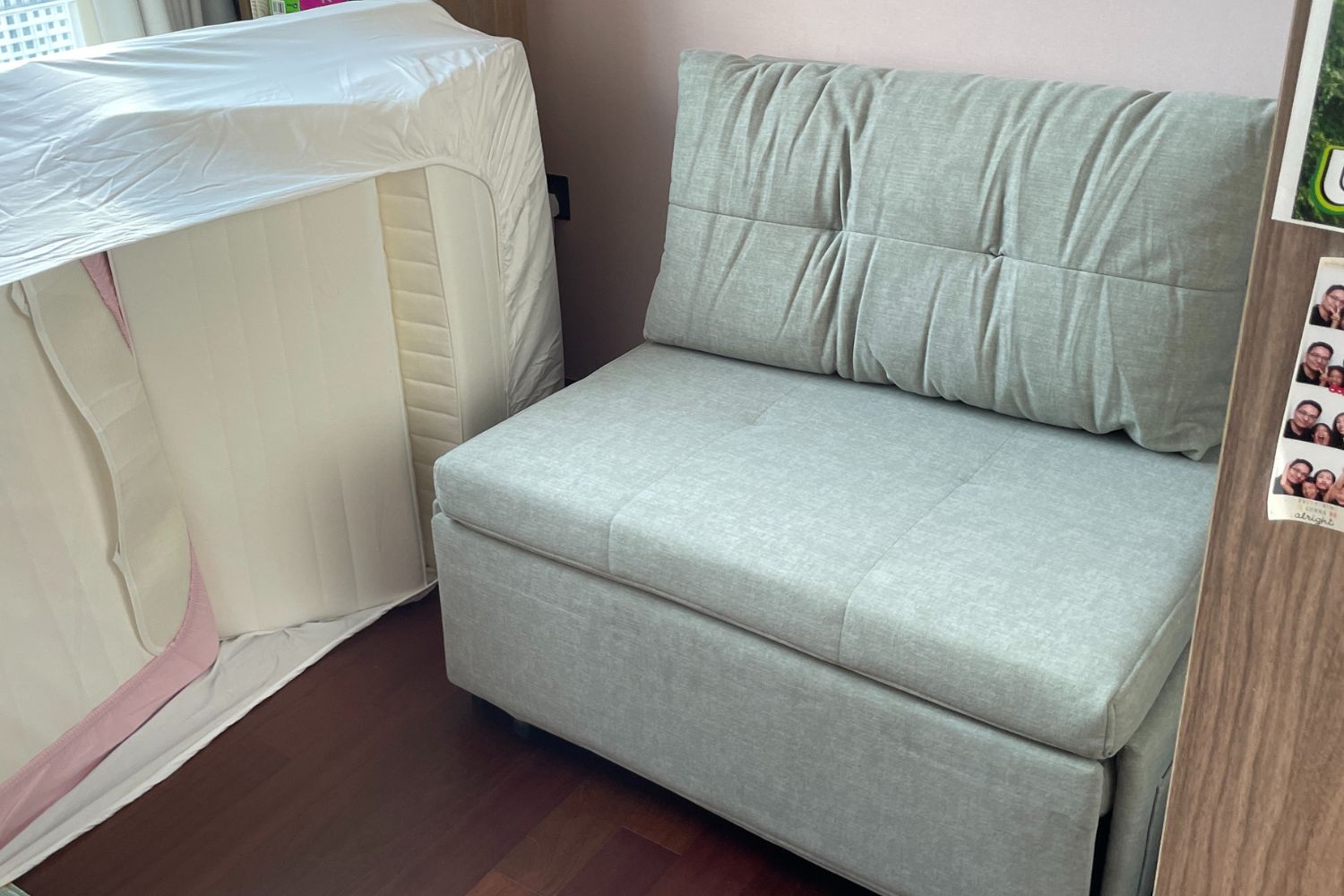 Ciabatta 96cm Grey Fabric Sofa Bed Jerry | May 24