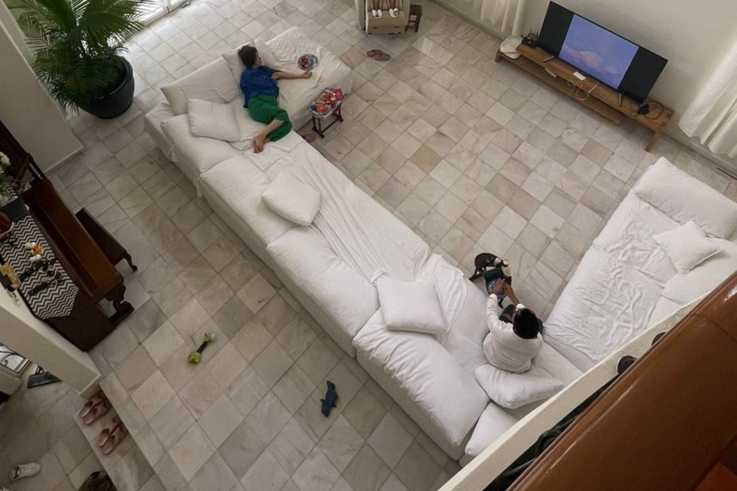 Cloud 570cm u-shaped sofa