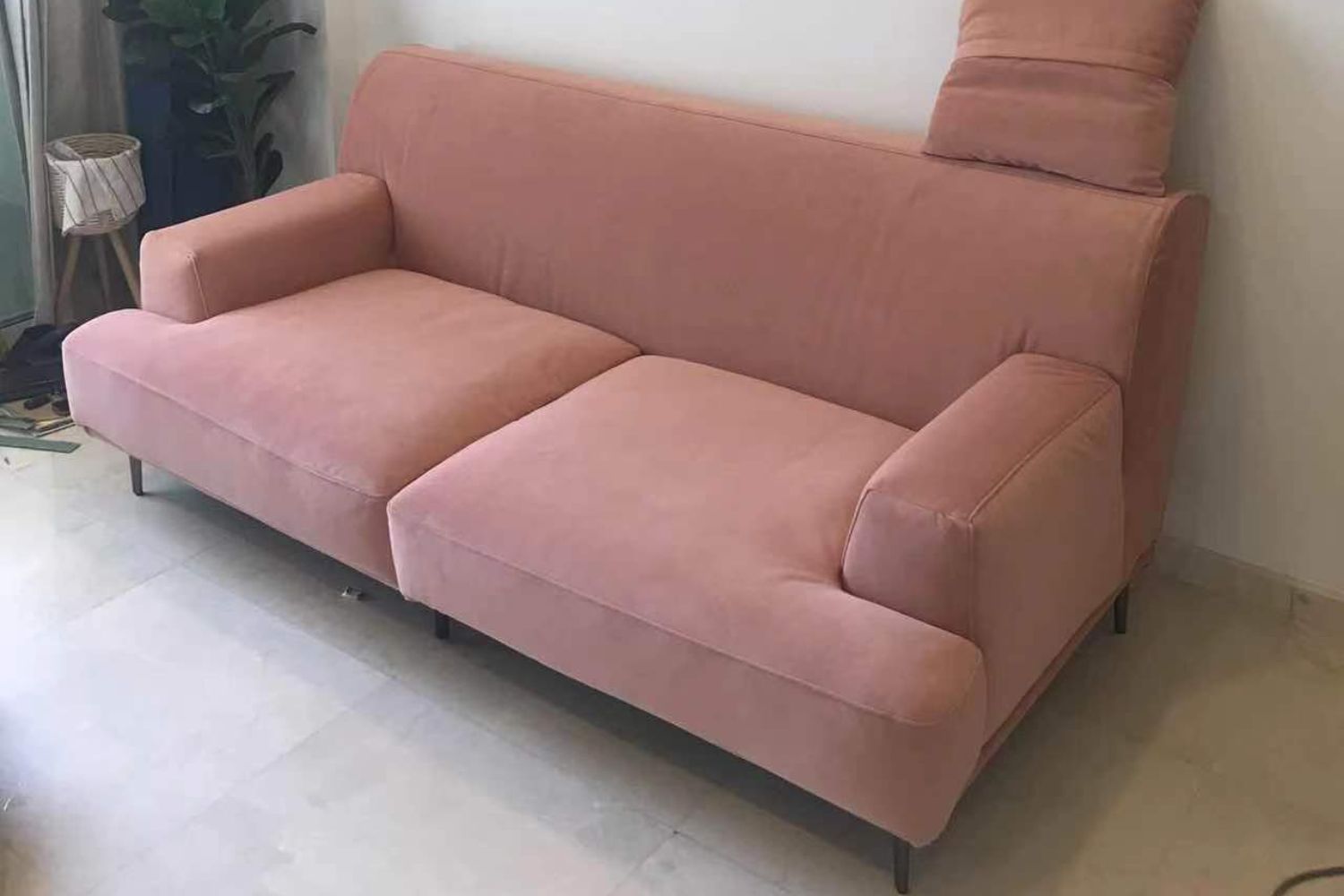 Crystal 200cm Pink (Furla-14) Fabric sofa Geralyn Tay | Apr 24