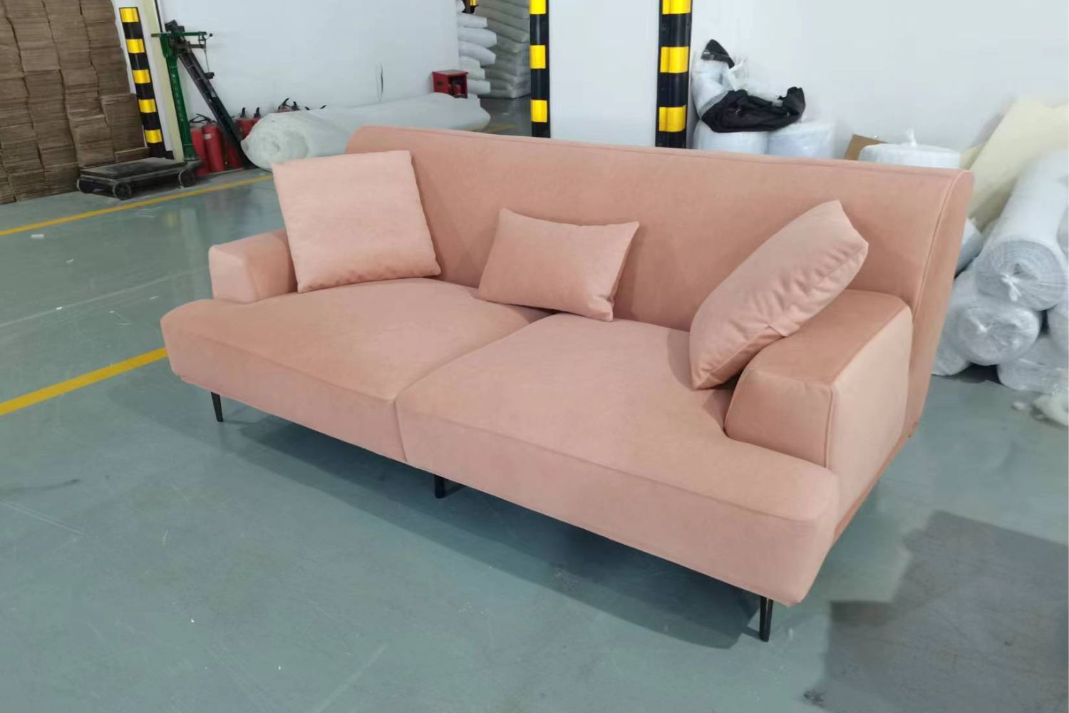 Crystal 200cm Pink (Furla-14) Fabric sofa Geralyn Tay | Apr 24