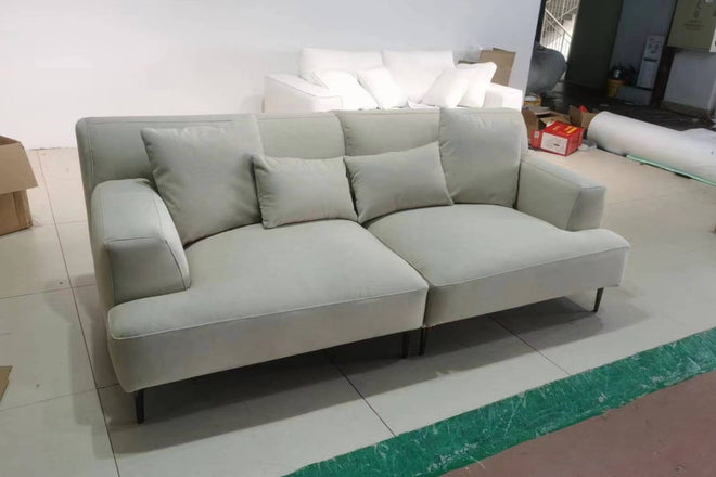 Crystal 210cm Beige (Furla-42) Fabric Sofa Gavin | Feb 24