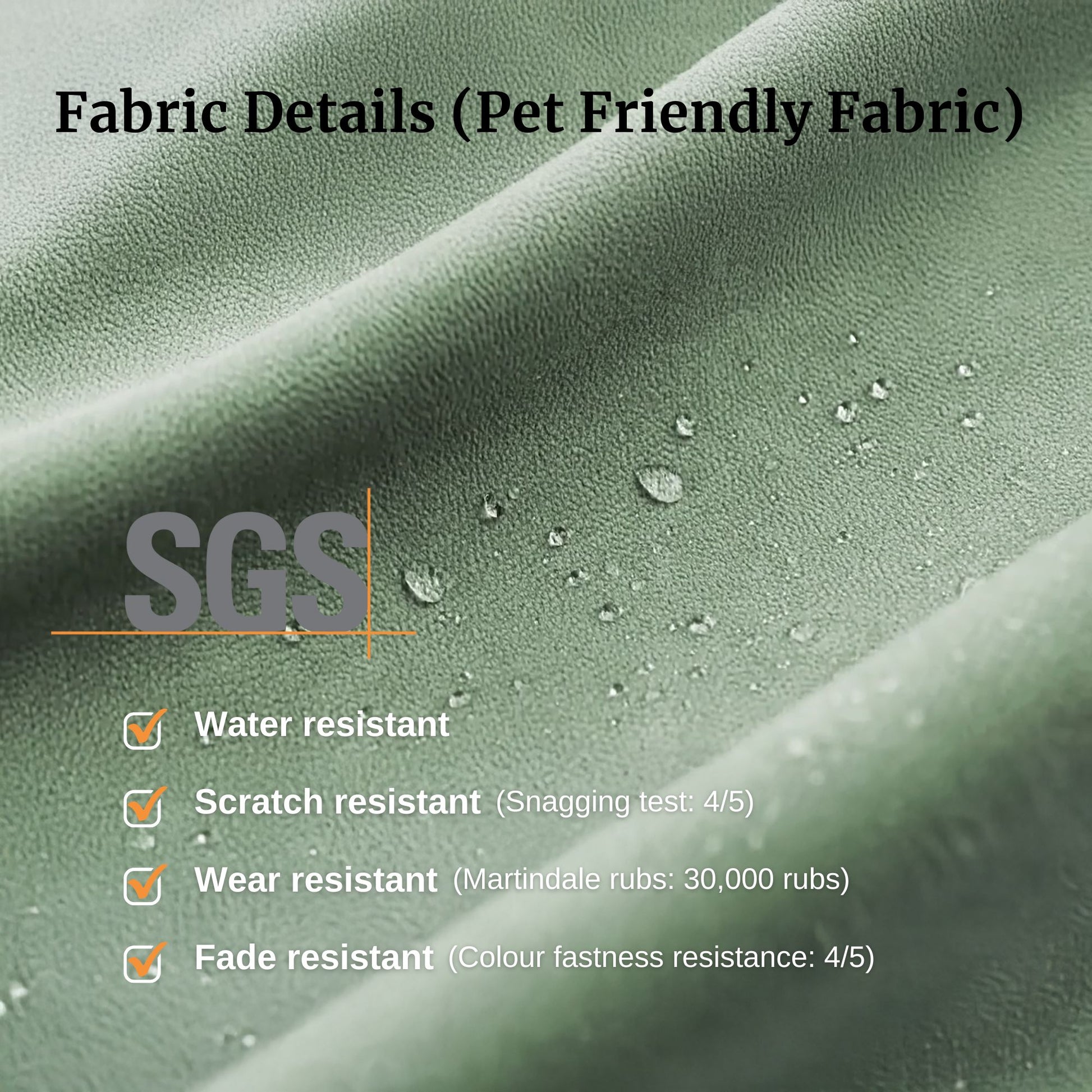Furla fabric features and details such as water resistance, scratch resistance