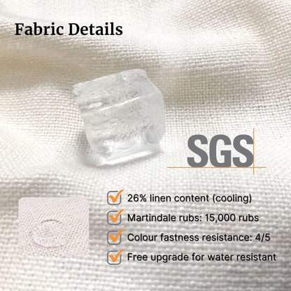 Toby 02 white fabric introduction