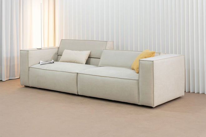 Suede fabric sofa sample
