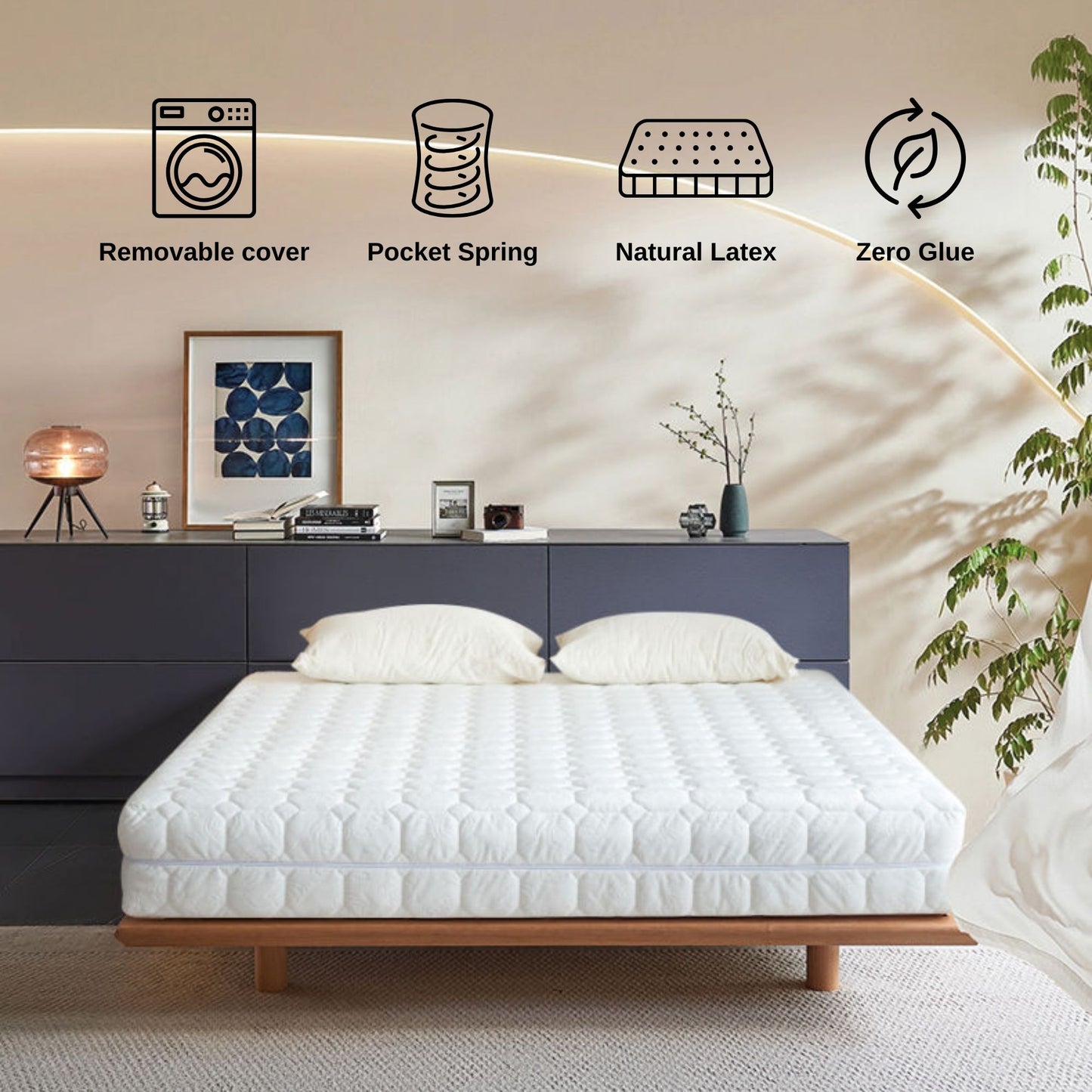 Sunny mattress feature highlight