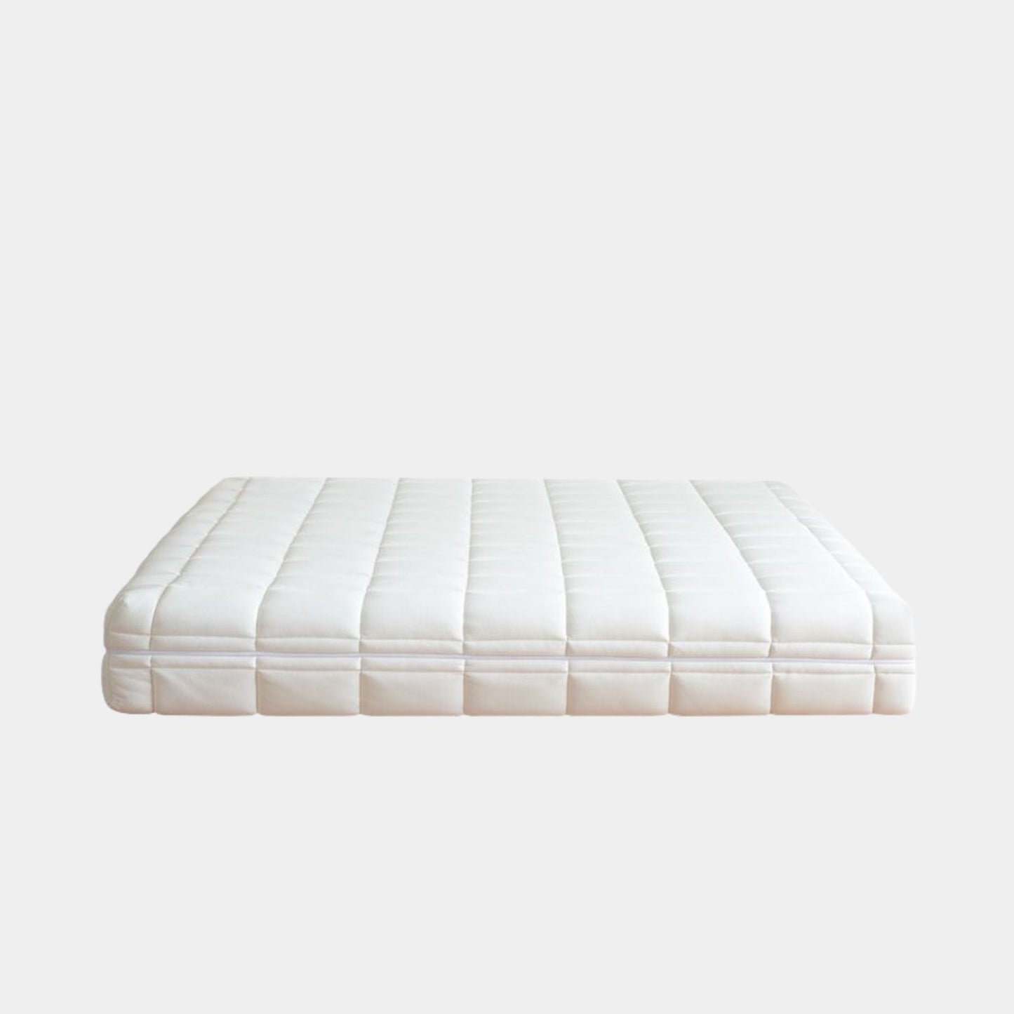 Sunny mattress, white background