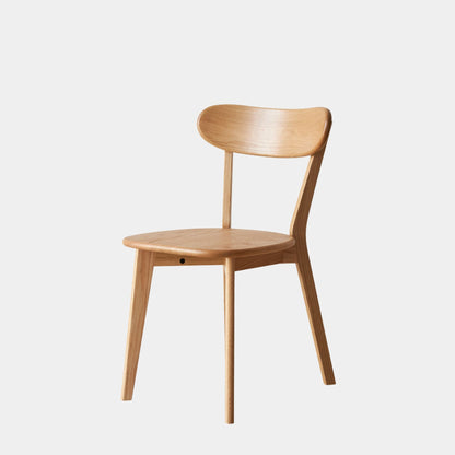 Tank oak wood chair in natural wood finish