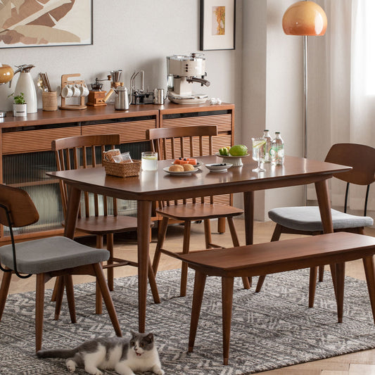 Tate wood dining table