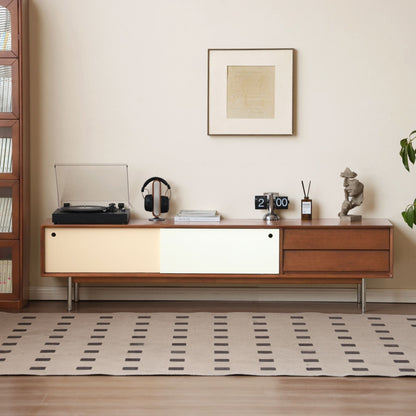 Taylor rubberwood TV console