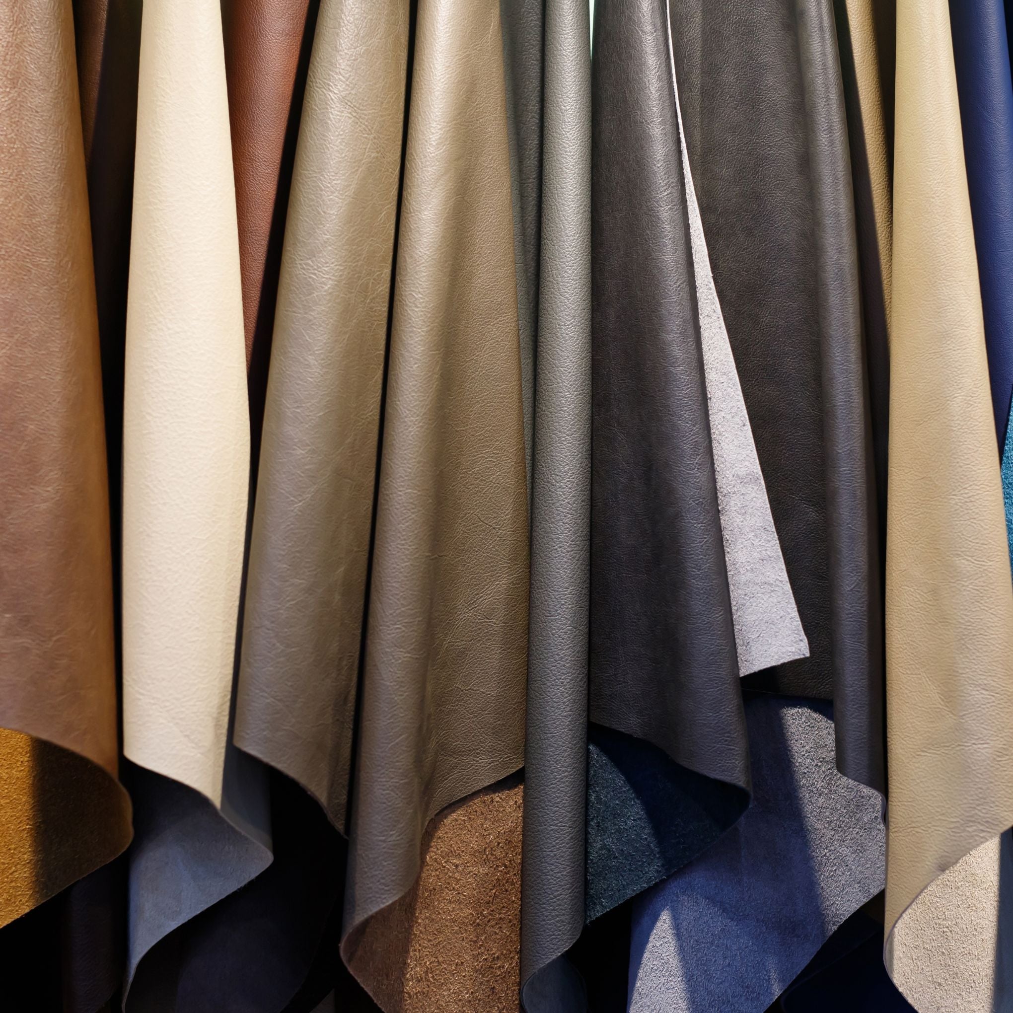 top grain cow leather used for our sofas